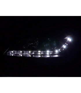 Phares - Phare Daylight LED DRL look Opel Vectra B 99-02 noir…