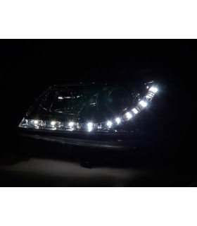 Phares - Phare Daylight LED DRL look Opel Zafira A 99-04 chrome…