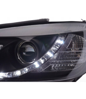 Phares - Phare Daylight LED DRL look Opel Zafira A 99-04 noir…