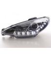 Phares - Phare Daylight LED DRL look Peugeot 206 98- chrome…