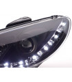 Phares - Phare Daylight LED DRL look Peugeot 206 98- noir…