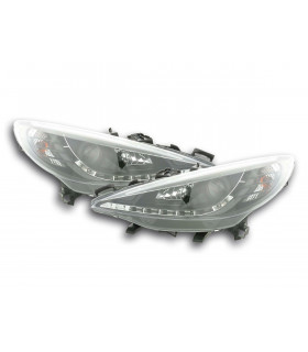 Phares - Phare Daylight LED DRL look Peugeot 207 06- noir…