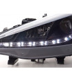 Phares - Phare Daylight LED DRL look Peugeot 207 06- noir…