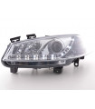 Phares - Phare Daylight à LED DRL look Renault Megane 2 3/5 portes.