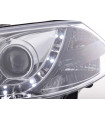 Phares - Phare Daylight à LED DRL look Renault Megane 2 3/5 portes.