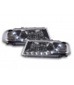 Phares - Phare Daylight LED DRL look Skoda Octavia type 1U 01-04 chrome…