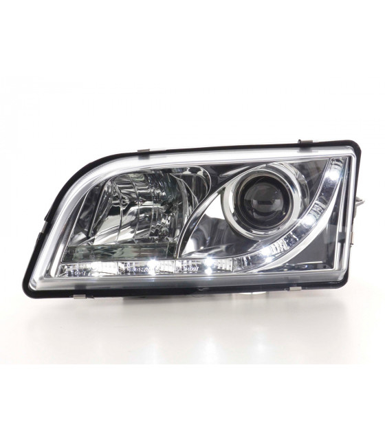 Phares - Phare Daylight LED DRL look Volvo S40 / V40 type V 96-04 chrome…