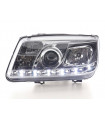 Phares - Phare Daylight LED DRL look VW Bora type 1J 99-04 chrome…