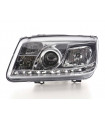 Phares - Phare Daylight LED DRL look VW Bora type 1J 99-04 chrome…