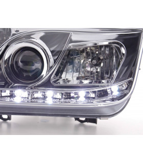 Phares - Phare Daylight LED DRL look VW Bora type 1J 99-04 chrome…