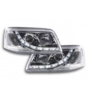 Phares - Phare Daylight LED look DRL VW Bus type T5 03-09 chrome…