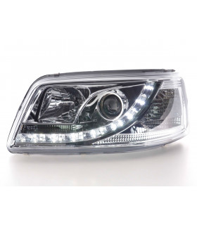 Phares - Phare Daylight LED look DRL VW Bus type T5 03-09 chrome…