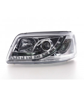 Phares - Phare Daylight LED look DRL VW Bus type T5 03-09 chrome…