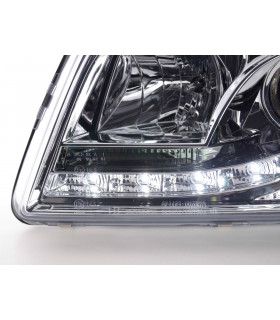 Phares - Phare Daylight LED look DRL VW Bus type T5 03-09 chrome…