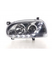 Phares - Phare Daylight LED DRL look VW Golf 3 type 1HXO 1EXO 91-97 chrome…