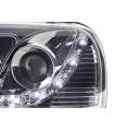 Phares - Phare Daylight LED DRL look VW Golf 3 type 1HXO 1EXO 91-97 chrome…