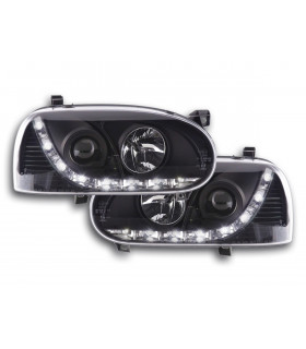 Phares - Phare Daylight LED DRL look VW Golf 3 type 1HXO 1EXO 91-97 noir…