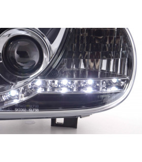 Phares - Phare Daylight LED DRL look VW Golf 4 type 1J 98-03 chrome…