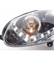 Phares - Phare Daylight LED feux de jour VW Golf 5 type 1K 03-08 chrome…