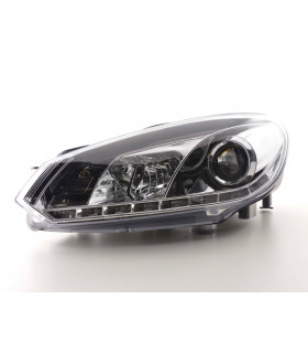 Phares - Phare Daylight LED feux de jour VW Golf 6 type 1K 08- chrome…