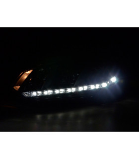 Phares - Phare Daylight LED feux de jour VW Golf 6 type 1K 08- noir…