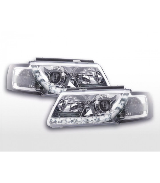 Phares - Phare Daylight LED feux de jour VW Passat type 3B 97-00 chrome…