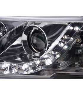 Phares - Phare Daylight LED DRL look VW Passat type 3B 97-00 chrome…