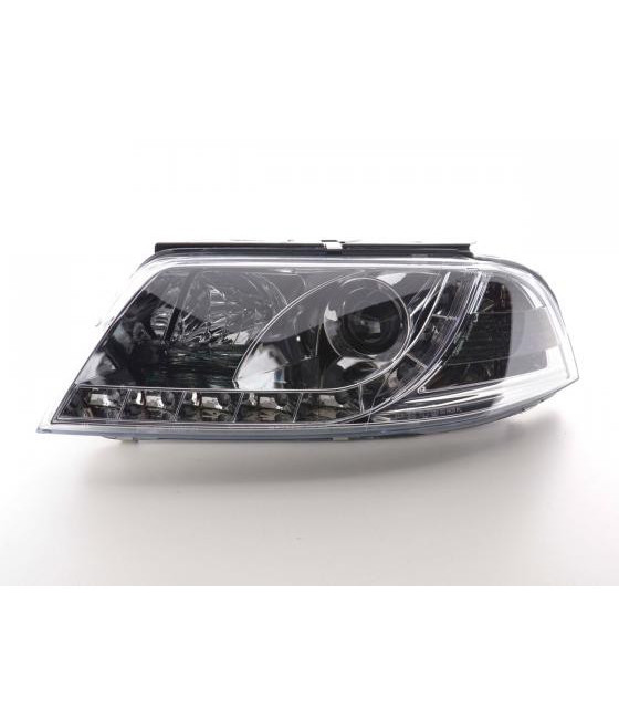 Phares - Phare Daylight LED DRL look VW Passat type 3BG 00-05 chrome…