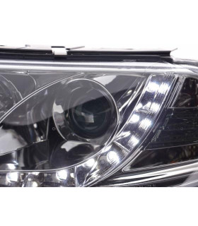 Phares - Phare Daylight LED DRL look VW Passat type 3BG 00-05 chrome…