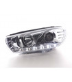 Phares - Phare Daylight LED DRL look VW Scirocco 3 Type 13 08- chromé…