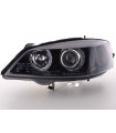 Phares - Phare Angel Eye Opel Astra G 98-03 noir…