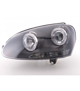 Phares - Phare Angel Eye VW Golf 5 type 1K 03-08 noir…