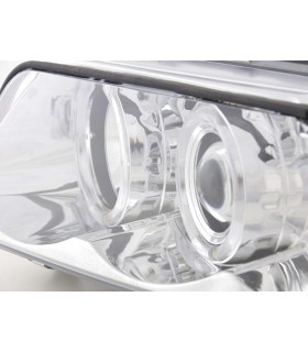 Phares - Phares avant Audi A4 type B5 95-99 chrome…