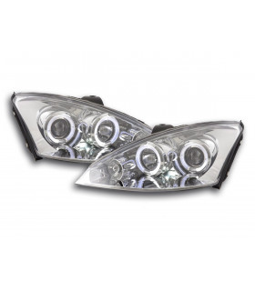 Phares - Phare avant Ford Focus 00-04 chrome…