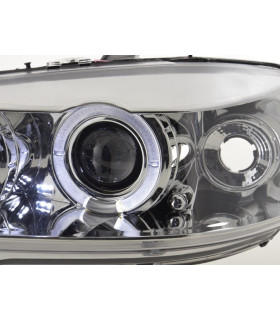 Phares - Phares avant Opel Astra G 98-03 chrome…