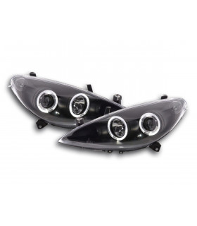 Phares - Phare avant Peugeot 307 01-06 noir…