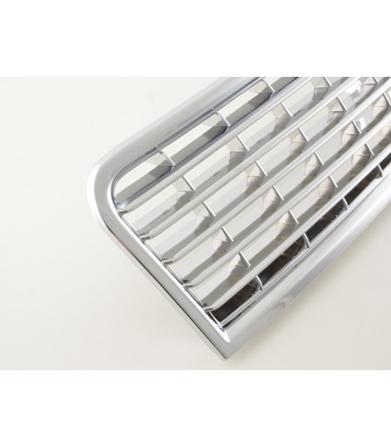 Réglage du gril - Grille avant calandre sport Audi A4 type 8E 00-04 chrome…