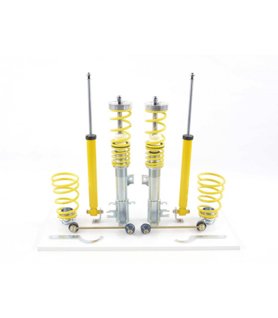 Suspension hélicoïdale - Kit combinés filetés FK suspension sport Opel Corsa D