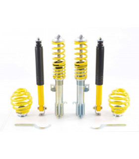 Suspension hélicoïdale - Kit combinés filetés FK suspension sport Opel Corsa C