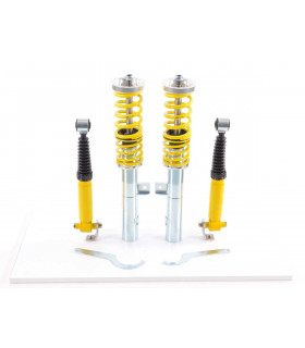 Suspension hélicoïdale - Kit combinés filetés FK suspension sport Peugeot 206