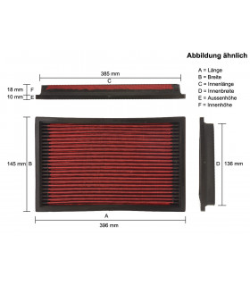 Autres - Filtre à air sport Filtre de remplacement Ford Cougar 2.0i…