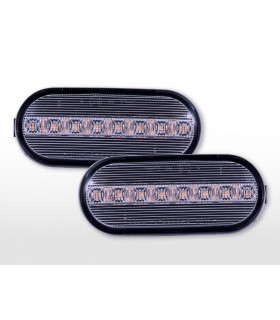 Indicateur - Kit de clignotants latéraux à LED VW T5 année 03-15 noir…