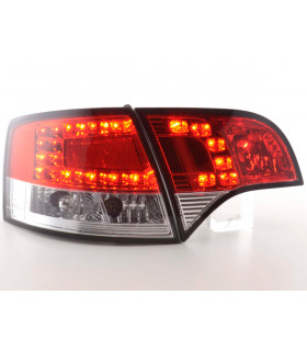 Feux arrières - Kit feux arrières à LED Audi A4 Avant type 8E 04-08 rouge /