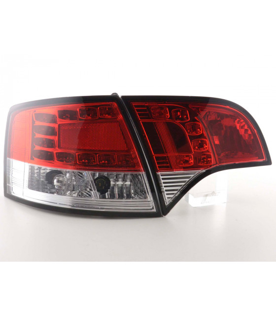 Feux arrières - Kit feux arrières à LED Audi A4 Avant type 8E 04-08 rouge /