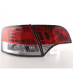 Feux arrières - Kit feux arrières à LED Audi A4 Avant type 8E 04-08 rouge /