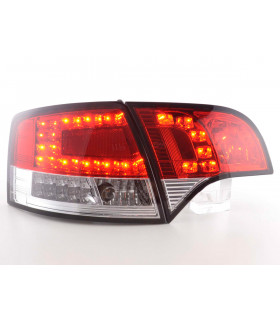 Feux arrières - Kit feux arrières à LED Audi A4 Avant type 8E 04-08 rouge /