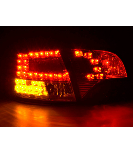 Feux arrières - Kit feux arrières à LED Audi A4 Avant type 8E 04-08 rouge /