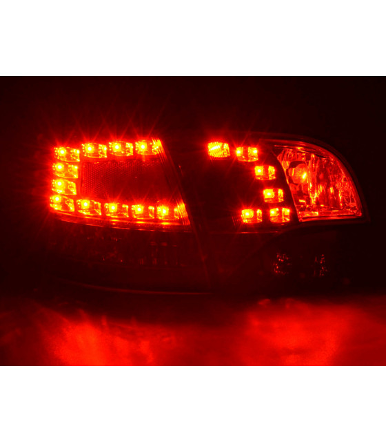 Feux arrières - Kit feux arrières à LED Audi A4 Avant type 8E 04-08 noir…