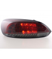 Feux arrières - Kit feux arrières LED VW Scirocco 3 Type 13 08- rouge / noir…