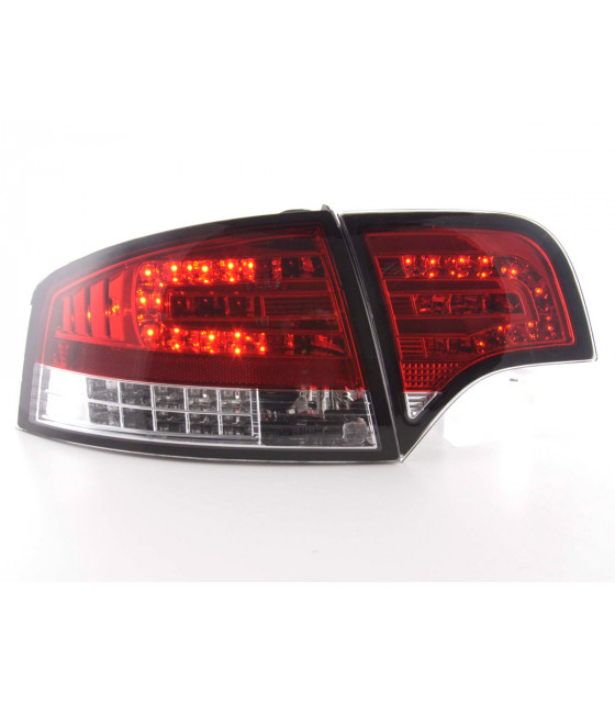 Feux arrières - Kit feux arrières à LED Audi A4 berline type 8E 04-07 rouge /